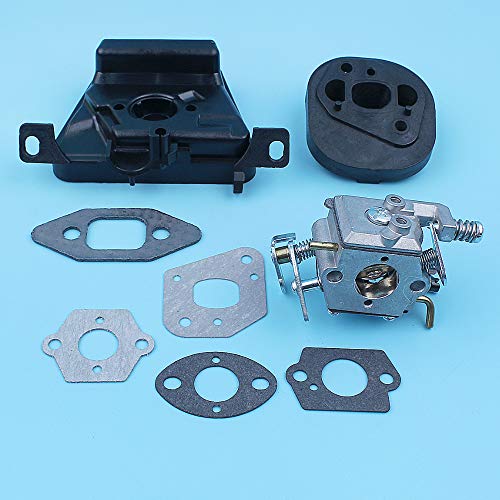 DORFEY Vergaser Ansaugstutzen Luftfilter Halterung Kit Fit for MCCULLOCH MAC CAT 335 435 440 Kettensäge for wal bro Carb Ersatz Teil DORFEY Vergaser Ansaugstutzen Luftfilter Halterung Kit Fit for MCCULLOCH MAC CAT 335 435 440 Kettensäge for wal bro Carb Ersatz Teil von DORFEY