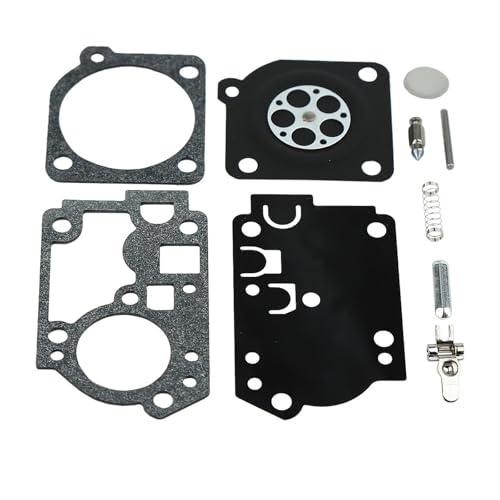 DORFEY Vergaser Membran Dichtung Fit for Poulan BVM210VS SM210VS for Zama C1U-W43 C1U-W45 Gebläse Vergaser Reparatur Kit von DORFEY