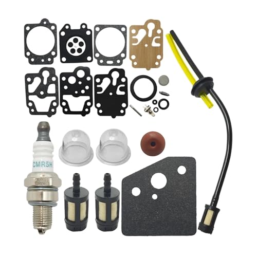 DORFEY Vergaser Membran Dichtung Nadel Reparatur Kit Kraftstoff Linie Fit for h0-n-d-a GX35 GX25 HHB25 HHH25 K20-WY K10-WYJ Kettensäge Teile DORFEY Vergaser Membran Dichtung Nadel Reparatur Kit Kraftstoff Linie Fit for h0-n-d-a GX35 GX25 HHB25 HHH25 K20-WY K10-WYJ Kettensäge Teile von DORFEY