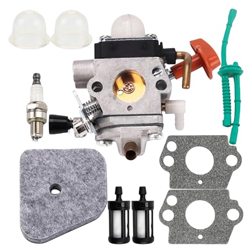DORFEY Vergasermotor 0,23 kg passend for Fs87 90 100 110 Vergaser-Kit Fs90r 100 87r S90k Fs100 Rasenmäher-Vergaser, heißer Verkauf(FS90R Kit 2) von DORFEY