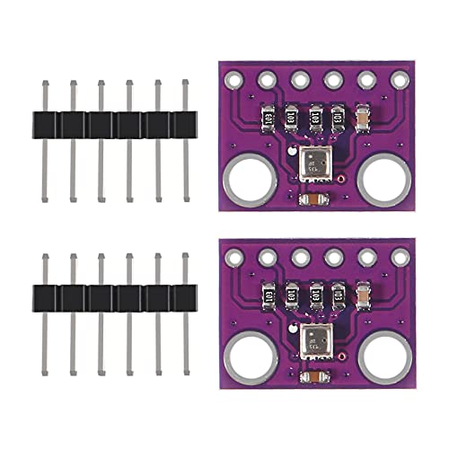 2Pcs BME 280 3.3V Temperatur-Feuchtigkeits-Atmosphärischer Luftdrucksensor-Modul GY-BME280-3.3 IIC I2C Breakout Board von DORHEA