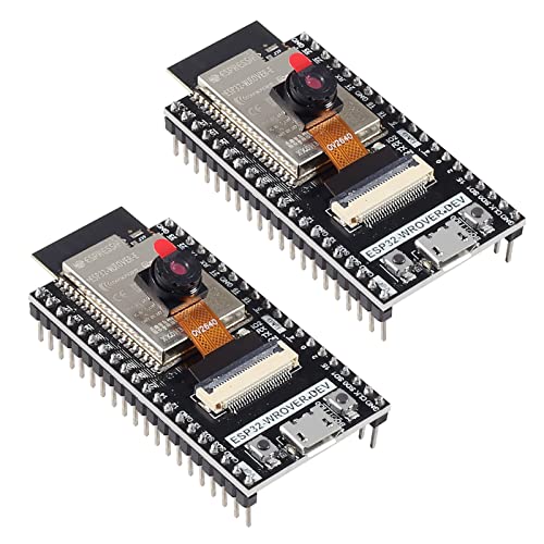 2Pcs ESP32 CAM Kameramodul ESP32-WROVER Board mit Kamera Wireless Bluetooth Development Board von DORHEA