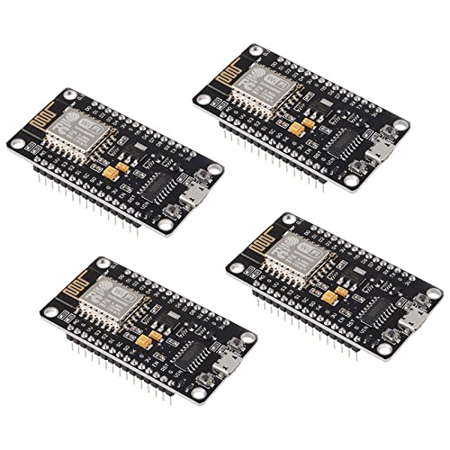 4Pcs ESP8266 WiFi Entwicklung Internet Board NodeMCU LUA 4M Flash Serielles Wireless Modul CHG340 Serielle WiFi WLAN Kommunikation Kompatibel mit IDE/Micropython von DORHEA
