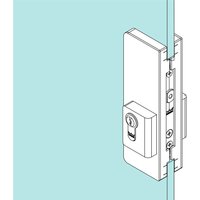 Dorma-glas - Mittelschloss us 20 Mundus, esg 8 - 12 mm, Edelstahl (38.520) Glastürbeschlag - Zubehör dormakaba von DORMA-GLAS