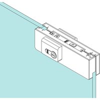 Dorma-glas - Eckschloss us 10 Mundus, esg 8 - 12 mm, Edelstahl (38.510) Glastürbeschlag - Zubehör dormakaba von DORMA-GLAS