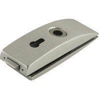 DORMA Schloss Studio Arcos PZ mit Wechsel, Glas 8 mm, Alu Edelstahl-Effekt (24.202) Glastürbeschlag - Zubehör dormakaba von DORMAKABA