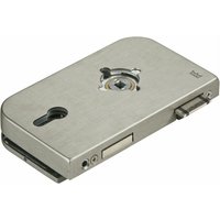 Dormakaba - Schloss Junior Office pz m. Wechsel, links, Edelstahl-Effekt (11.200) von DORMAKABA