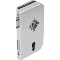 Dormakaba - Schloss Junior Office pz m. Wechsel, rechts, silber eloxiert (11.201) von DORMAKABA