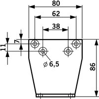 Dormakaba - dorma Befestigungswinkel ts 83 / ts 73 von DORMAKABA