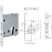 dormakaba Riegelschloss 143, PZ DM 70mm, Eckstulp 170x20x3m dormakaba Riegelschloss 143, PZ DM 70mm, Eckstulp 170x20x3m von DORMAKABA