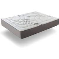 Matratze 150X190 airsystem privilege, Hohe 30 cm, HR-Schaum, mittlere Festigkeit von XALUCA