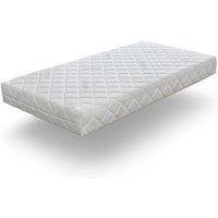 Xaluca - Matratze 140X190 visco soja Höhe18 cm Bezug mit Memory Foam Bambusgewebe von XALUCA