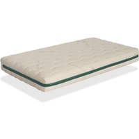 Dormalit - Matratze 70x160 organic caramel Hohe 11 cm - Kindermatratze - Perforierter Schaumstoffkern, antibakteriell von DORMALIT