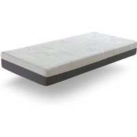 Matratze 90x160 air latex Hohe 20 cm H2 Abdeckung aus Fasern, Kern mit Latex von XALUCA