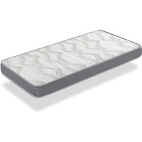 Matratze 90x200 nirvana - H2 - Hohe 16 cm Schaumstoff – Elegantes Grau von DORMALIT