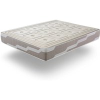 Naturmatratze Taschenfedern 140X190 organic, Hohe 27 cm, 100% Baumwolle und Leinen, Muskelentspannung, nachhaltig und ORIONnomisch. Festigkeit 3/5 von XALUCA