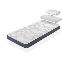 Dormalit - Pack Kindermatratze 70X190 ergo konfort Hohe 14 cm H2 + 1 Memory Foam Kopfkissen + 1 Matratzenschoner von DORMALIT