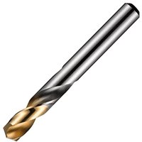 Dormer - Kurzbohrer mit zylindrischem Schaft hss din 1897N 135° TiN-Tip 8,8 mm von DORMER
