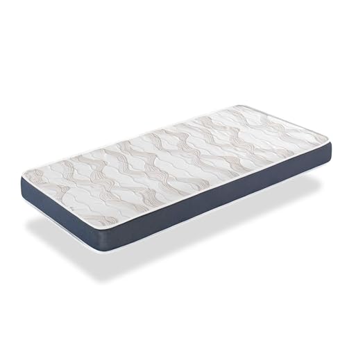 DORMISSIMO Babymatratze Baby BLEU 70X140 Höhe 14 cm Perforierter und antibakterieller Kern von DORMISSIMO