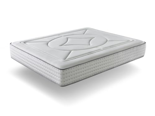 DORMISSIMO Latexmatratze 135x190 Vega Hohe 30 cm | Taschenfedern | Festigkeit 3,5/5 von DORMISSIMO