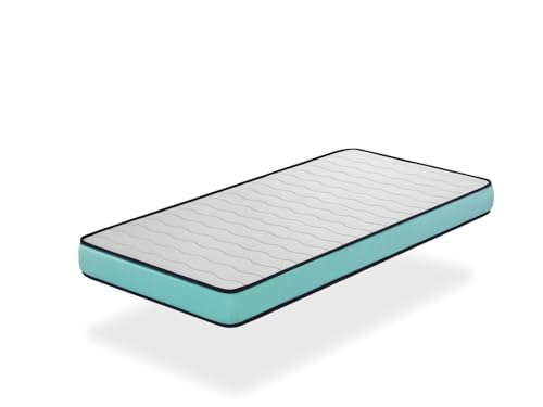 DORMISSIMO Matratze 135X180 KINDERDORMISSIMO Matratze Hohe 14 cm Promo Confort H2 - ergonomisch - atmungsaktiv - Gedächtnis. Ideal für Ausziehbetten von DORMISSIMO