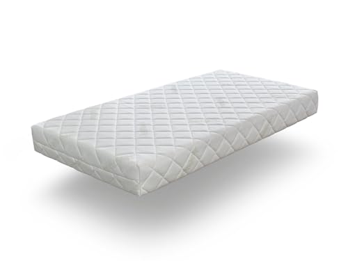 DORMISSIMO Matratze 70X190 Delta Soja Höhe18 cm Bezug mit Memory Foam Bambusgewebe von DORMISSIMO