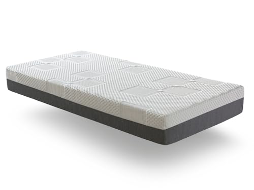 DORMISSIMO Matratze 90x180 Draco Latex Hohe 20 cm H2 Abdeckung aus Fasern, Kern mit Latex von DORMISSIMO