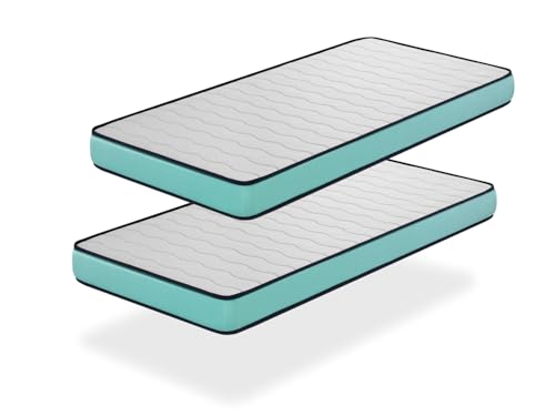 DORMISSIMO Matratze Pack 2 Promo Confort 90x200 -H2- Höhe 14 cm Super weiche Polsterung - jugendlich - ideal für Nest-Betten DORMISSIMO Matratze Pack 2 Promo Confort 90x200 -H2- Höhe 14 cm Super weiche Polsterung - jugendlich - ideal für Nest-Betten von DORMISSIMO