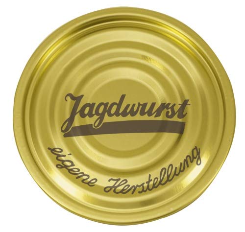 Falzdeckel ø 99 mm Jagdwurst e.H. Falzdeckel ø 99 mm Jagdwurst e.H. von Dosen-Zentrale