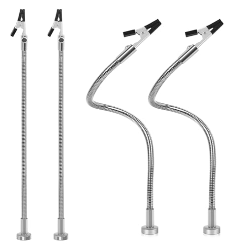 2/4 verstellbare Leiterplattenhalter-Klemmen, flexibler Arm-Lötwerkzeug für einfache Positionierung und sicheren Halt, Löthilfe-Werkzeug von DOSERTY