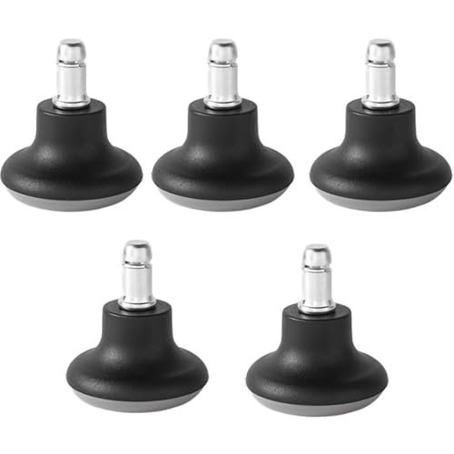 5 Stück Mehrzweck-Stuhlgleiter verwandeln Drehstühle in stationäre Sitzgelegenheiten mit Leichtigkeit, Büro-Hardware, stationäre Stuhlrollen 5 Stück Mehrzweck-Stuhlgleiter verwandeln Drehstühle in stationäre Sitzgelegenheiten mit Leichtigkeit, Büro-Hardware, stationäre Stuhlrollen von DOSERTY