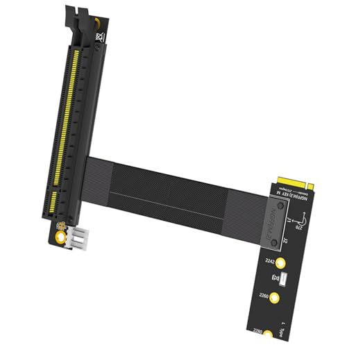 90 abgewinkelte NGFFs Key M auf PCIe 16X Grafikkartenadapter Nvme auf PCIe PCIExpress 16X Verlängerungskabel Key M Konverter 90 abgewinkelte NGFFs Key M auf PCIe 16X Grafikkartenadapter Nvme auf PCIe PCIExpress 16X Verlängerungskabel Key M Konverter von DOSERTY