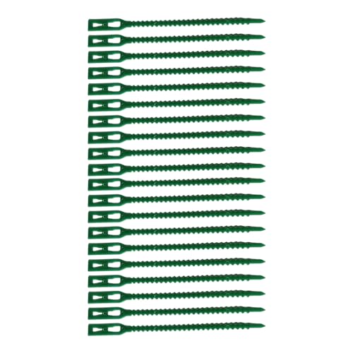 DOSERTY 20 x Pflanzenbindungsbänder mit Fischgrätenstruktur-Design, mehrere Größen für sichere Blumengemüse in Gärten DOSERTY 20 x Pflanzenbindungsbänder mit Fischgrätenstruktur-Design, mehrere Größen für sichere Blumengemüse in Gärten von DOSERTY