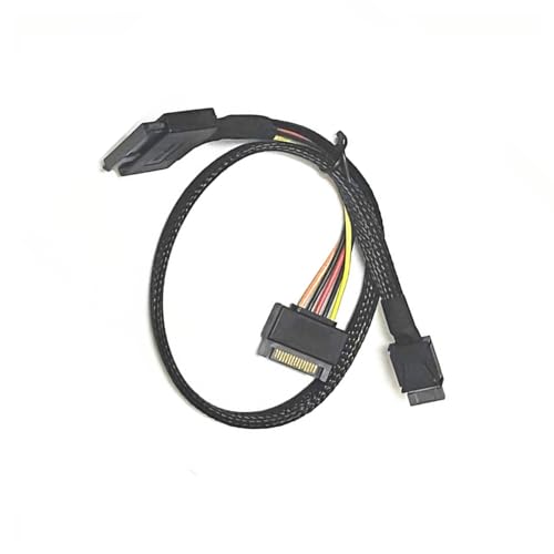DOSERTY 50 cm PCIE SFF8611 Male to SFF8639 Femal Female HDDS HORTMOVES Kabel FÜR NVME Und PCIE von DOSERTY