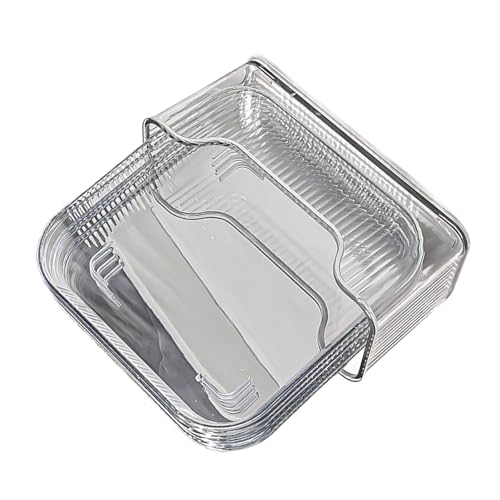 DOSERTY 6 Stück PET Knochen Schüssel Set Sauce Dish Set Abfall Knochen Dish Geeignet für Restaurants und Verschiedene Anlässe Küchenzubehör von DOSERTY