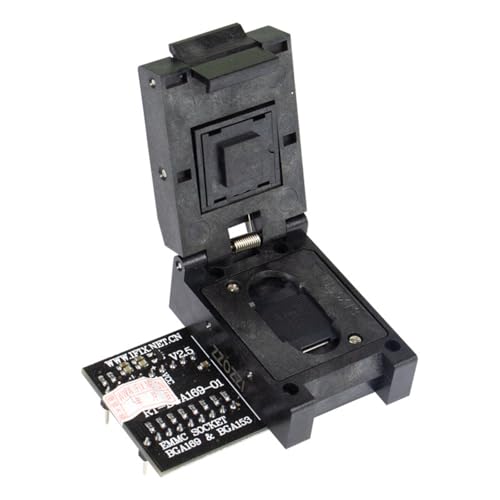 DOSERTY EMMC Adapter BGA153 BGA169 Verbrennungssitze RTBGA169-01 Socket Für RT809H Programmierer TVS Car DOSERTY EMMC Adapter BGA153 BGA169 Verbrennungssitze RTBGA169-01 Socket Für RT809H Programmierer TVS Car von DOSERTY