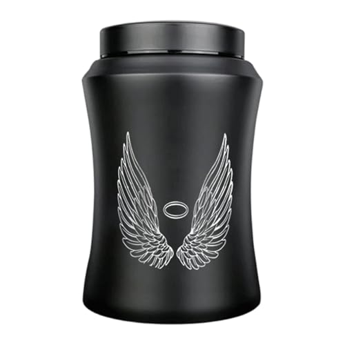 Durability Haustier-Urne für Haustiere, Erinnerungen, Edelstahl, sichere Gedenkurne für Zuhause, mehrere Kapazitäten, Edelstahl-Einäscherungsbehälter Durability Haustier-Urne für Haustiere, Erinnerungen, Edelstahl, sichere Gedenkurne für Zuhause, mehrere Kapazitäten, Edelstahl-Einäscherungsbehälter von DOSERTY