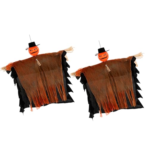 Einzigartige Halloween-Fliege, Stroh-Dekoration, für drinnen und draußen, einfach aufzuhängen, Orangen, Kürbis-Design, Zubehör, Büro, Halloween, Atmosphäre Requisiten Einzigartige Halloween-Fliege, Stroh-Dekoration, für drinnen und draußen, einfach aufzuhängen, Orangen, Kürbis-Design, Zubehör, Büro, Halloween, Atmosphäre Requisiten von DOSERTY
