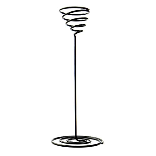 For Creative Blumentopfhalter aus Eisen mit Ananas-Basis, Schwarz von DOSERTY