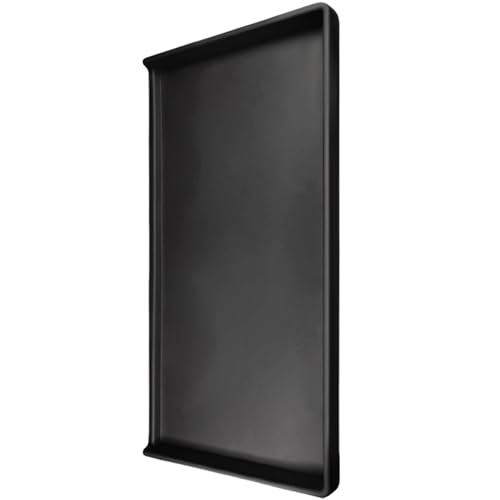 Futternapfmatte für kleine Hunde und Katzen, Silikon, rutschfest, 58,4 cm, mit erhöhten Kanten, wasserdicht, für Katzen und Hunde von DOSERTY