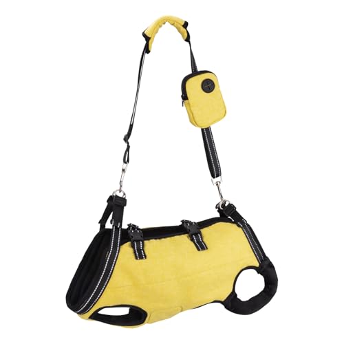 Ganzkörper-Hundegeschirr mit ergonomischem Design für ältere Hunde, mit Stoßdämpfung und verstellbarem Gurt, für den Außenbereich Ganzkörper-Hundegeschirr mit ergonomischem Design für ältere Hunde, mit Stoßdämpfung und verstellbarem Gurt, für den Außenbereich von DOSERTY