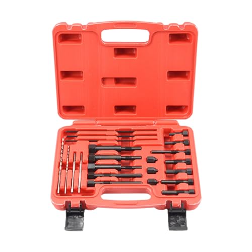Glühkerzenheizungskomponenten Demontage Set Glühkerzenelektroden Extraktion Auto Reparatur Werkzeug beschädigte Extraktor Werkzeug Kits Autoreparatur von DOSERTY