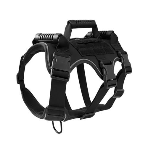 Hundegeschirr, langlebig, Nylon, Militärgeschirre für Training und Outdoor-Aktivitäten, Outdoor-Ausrüstung Hundegeschirr, langlebig, Nylon, Militärgeschirre für Training und Outdoor-Aktivitäten, Outdoor-Ausrüstung von DOSERTY