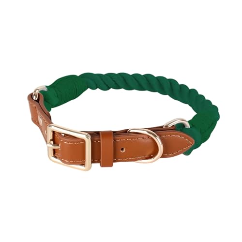 Klassisches Hundehalsband aus Baumwolle, stilvoll und stabil, ideal für kleine Hundebesitzer, Haustierzubehör, bequemes Halsband Klassisches Hundehalsband aus Baumwolle, stilvoll und stabil, ideal für kleine Hundebesitzer, Haustierzubehör, bequemes Halsband von DOSERTY
