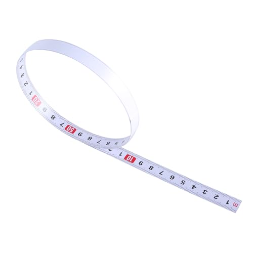 Maßband 0,5 m - 6 m, metrisch, links nach rechts, Werkbanklineal, selbstklebende Rückseite Maßband 0,5 m - 6 m, metrisch, links nach rechts, Werkbanklineal, selbstklebende Rückseite von DOSERTY