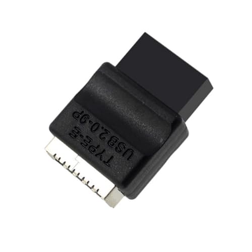 Motherboard USB 2.0 9Pin Zum Eingeben Von Frontanschlüssen Mainboard 9Pin Adapter 9Pin USB Header Für Desktop von DOSERTY