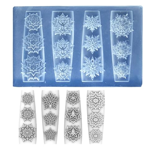 Multifunktionale Klare Silikonschnitznägelform Für Die Herstellung Wunderschöner 3D Blumenharzdesign Und Nägelkunst Multifunktionale Klare Silikonschnitznägelform Für Die Herstellung Wunderschöner 3D Blumenharzdesign Und Nägelkunst von DOSERTY