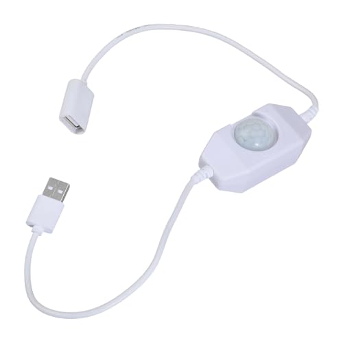 PIR Motion Detektor Schalter Für LED Streifen Nachtlicht USB Leistungs PIR Bewegungssensoren Schalter 3-8 M Sensorentfernung Energieeinsparungssensoren von DOSERTY