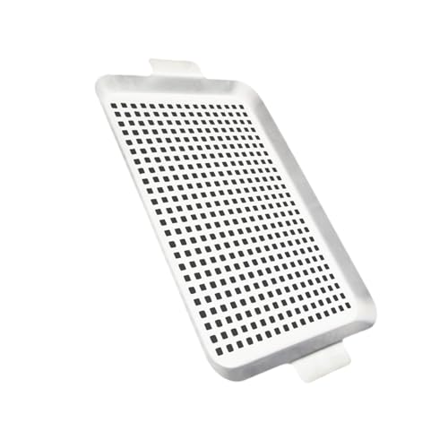 Praktische Grill-Aufsätze, Edelstahl, Grillkorb mit Löchern zum Kochen von Gemüse und Meeresfrüchten Praktische Grill-Aufsätze, Edelstahl, Grillkorb mit Löchern zum Kochen von Gemüse und Meeresfrüchten von DOSERTY