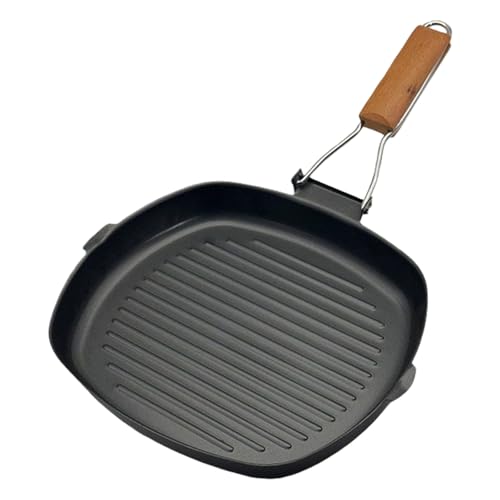 Praktische Grillfeletten Mit Nicht Stickflächen Raffinierte Eisentextur Perfekt Zum Kochen Von Steak Und Specks In Innenräumen von DOSERTY